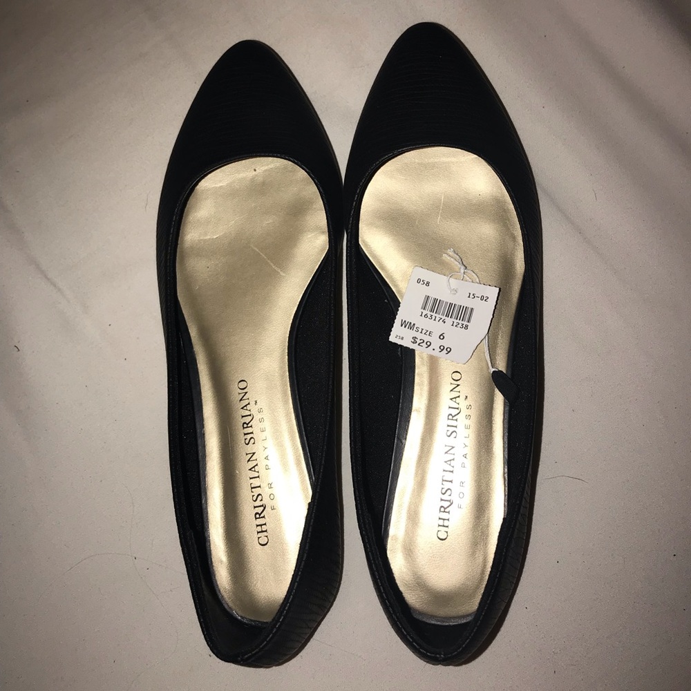 Brand new Christian Siriano slip on dress shoes!